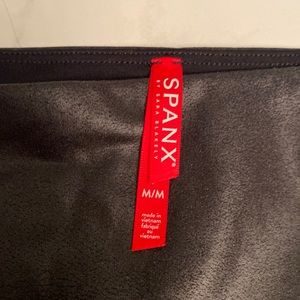 Spanx Faux Leather Leggings